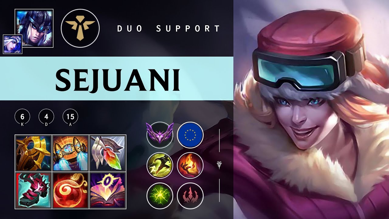 Sejuani Support vs Xerath - EUW Master Patch 25.24