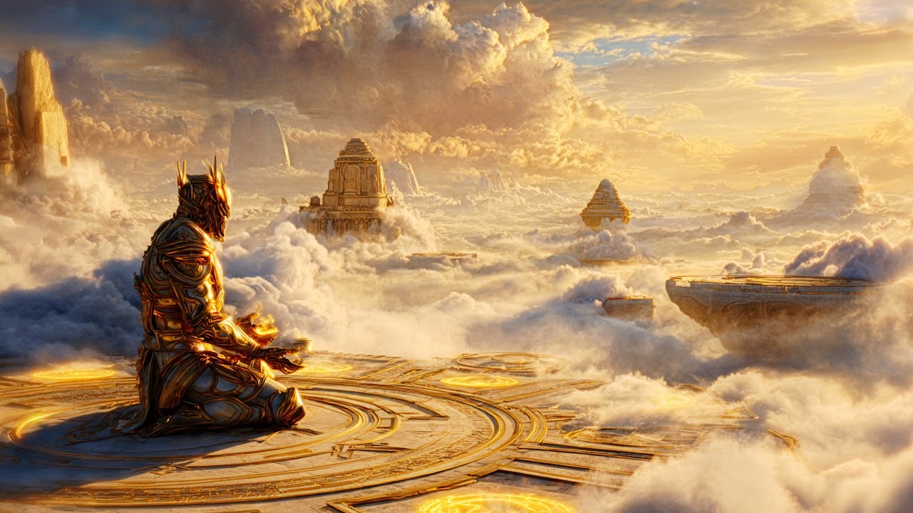Ancient Greece 3040 | Futuristic Alien Sky Temples in Another Dimension