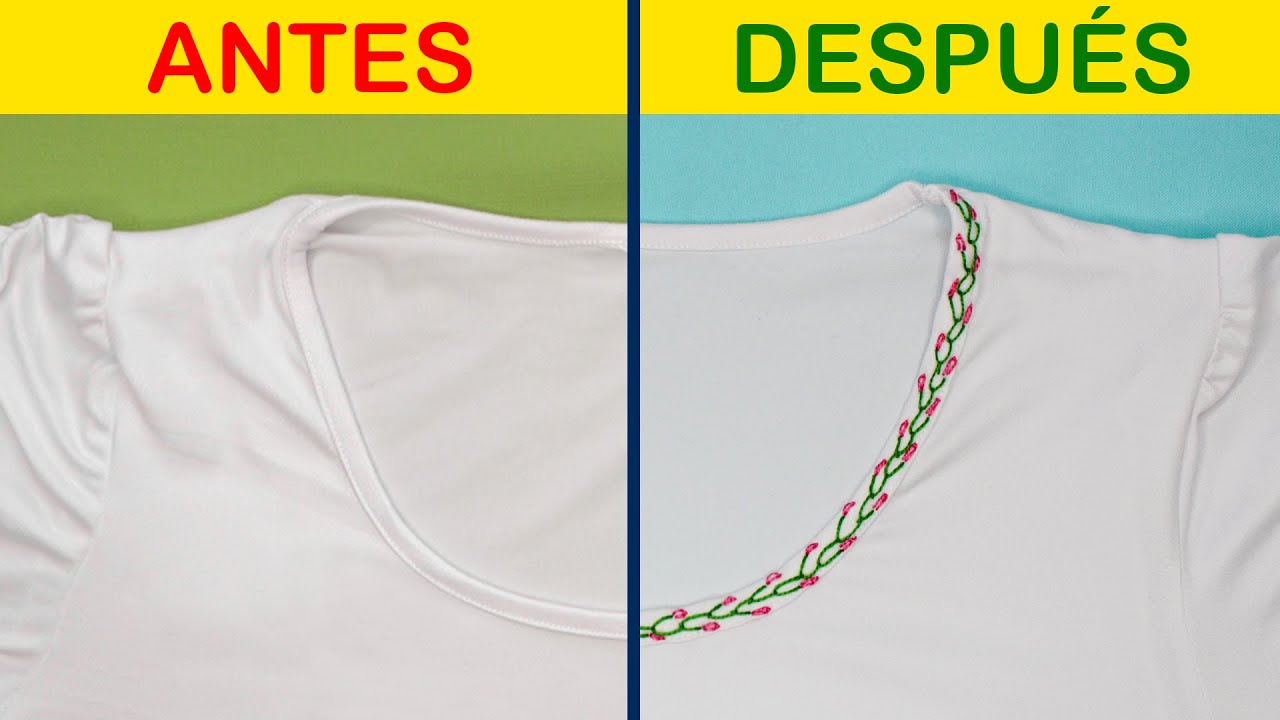 Cómo Decorar Cuellos con Frunces 1 | Gathered Neck Blouse 1