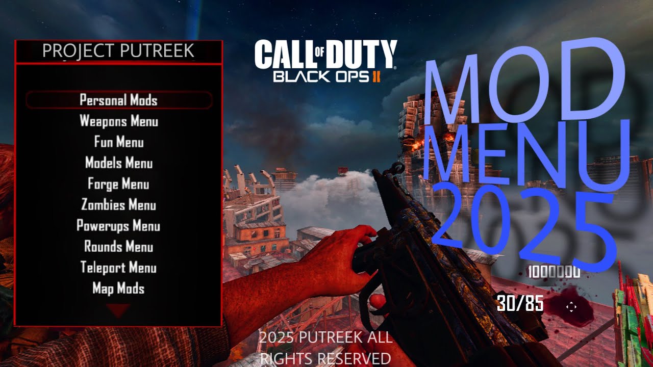 Как получить меню мода «Зомби» в Black Ops 2 2025! (xbox one/s/x)