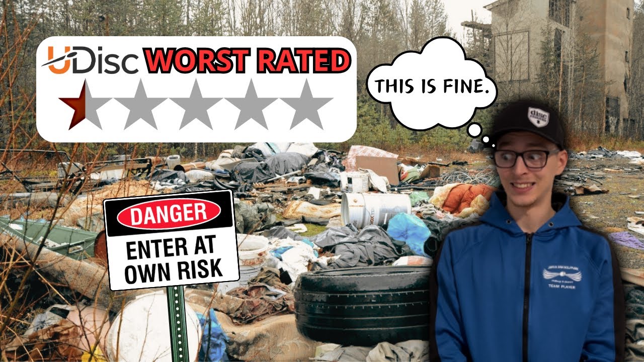 Playing the WORST RATED COURSE on UDisc! 😳