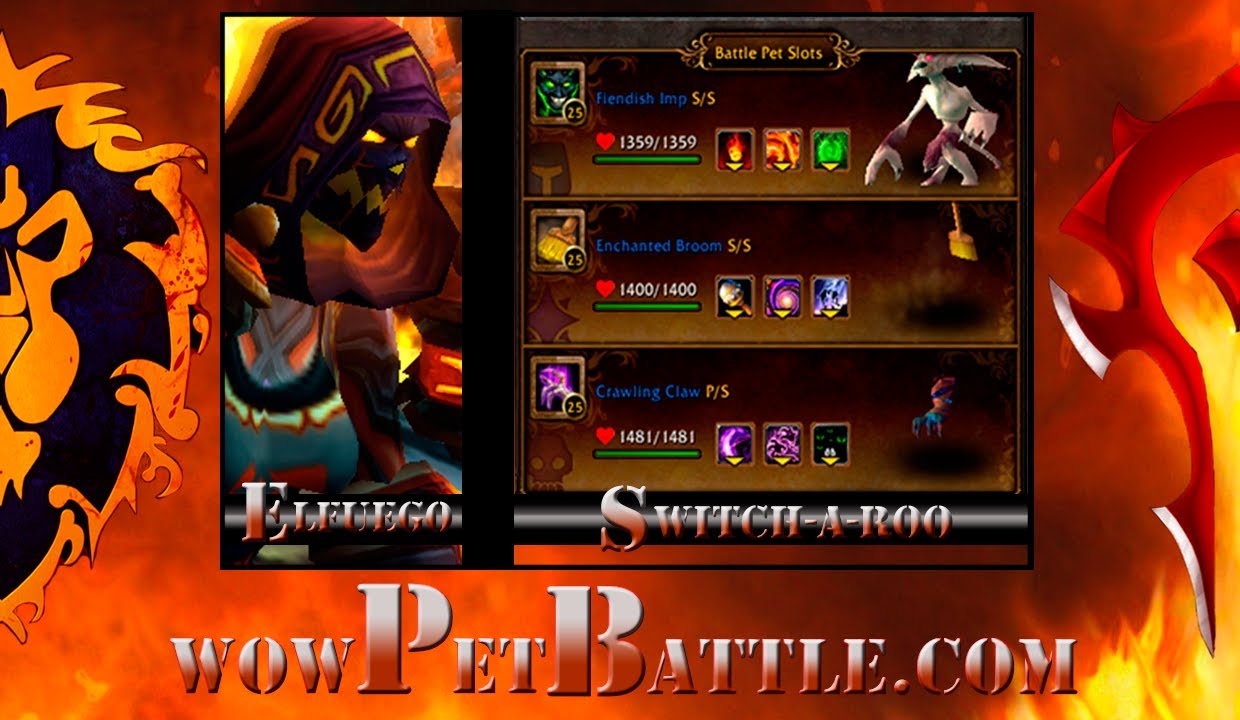 Best Wow Pvp Pet Battle Team Switcharoo wowpetbattle.com