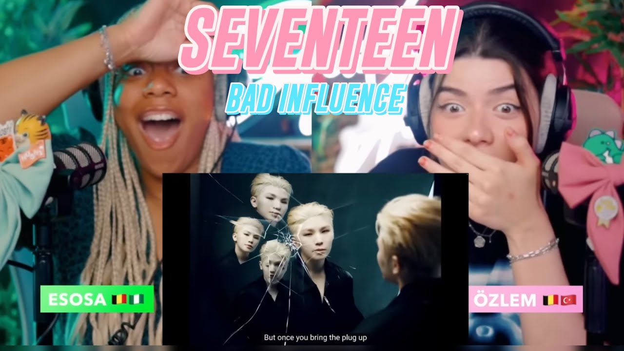 SEVENTEEN (세븐틴) 'Bad Influence (Prod. by Pharrell Williams)' Official MV reaction