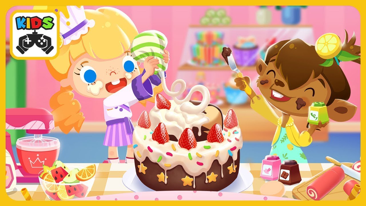 Готовьте лучшие сладости с Кенди в игре для девочек Candy's Cake Shop от Libii * iOS | Android