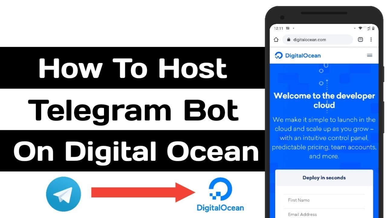 How To Host Telegram Bot on Digital Ocean | Marie Bot