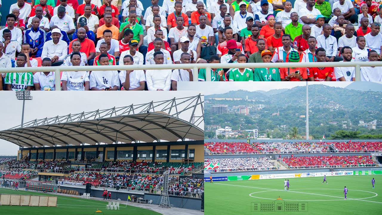 STADE INTWARI YUGURUWE ICESE N'UMUKURU W'IGIHUGU Evariste NDAYISHIMIYE.