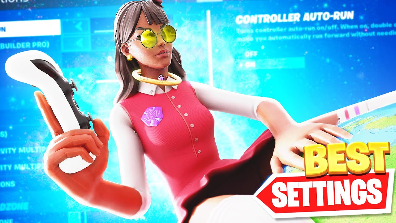 New *BEST* Controller Fortnite Settings/Sensitivity LINEAR *AIMBOT* - Season 6 Settings - Xbox/PS5