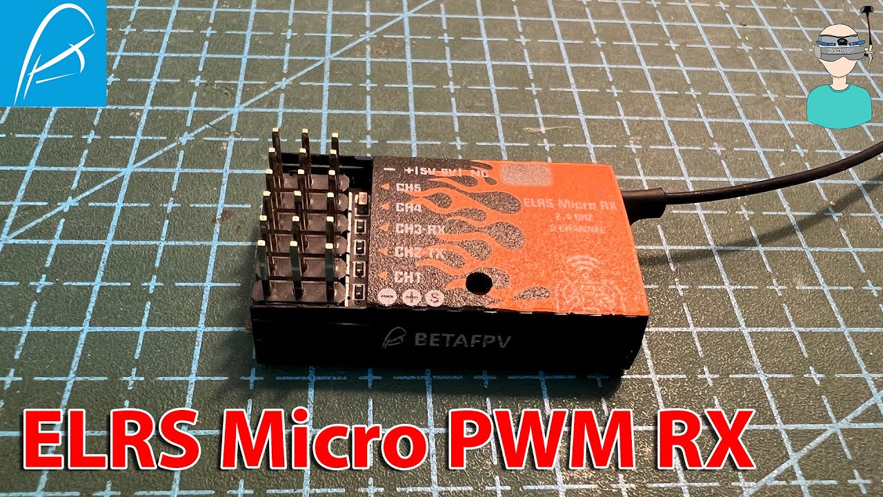 BETAFPV ExpressLRS ELRS 5CH PWM Receiver - Bind, Setup & Overview