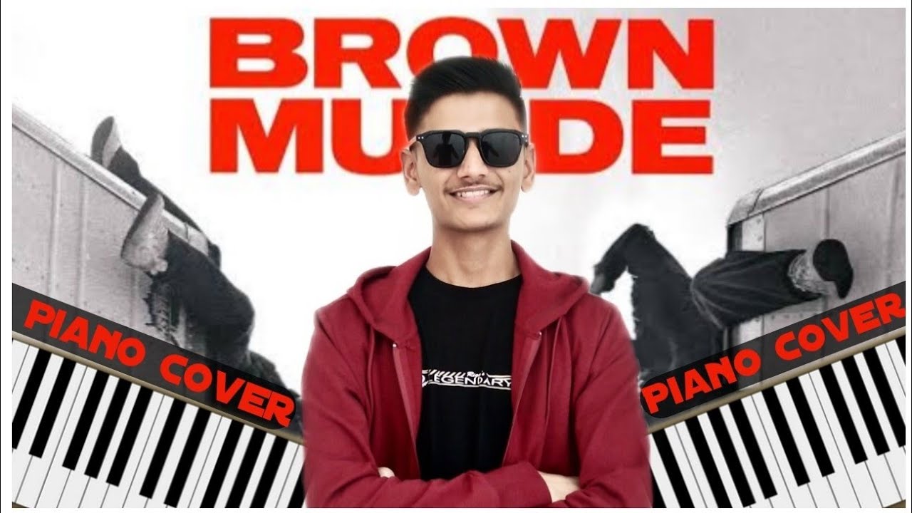 Brown Munde - Piano Cover | AP Dhillon Gurinder Gill Shinda Kahlon | Instrumental Version | Karaoke
