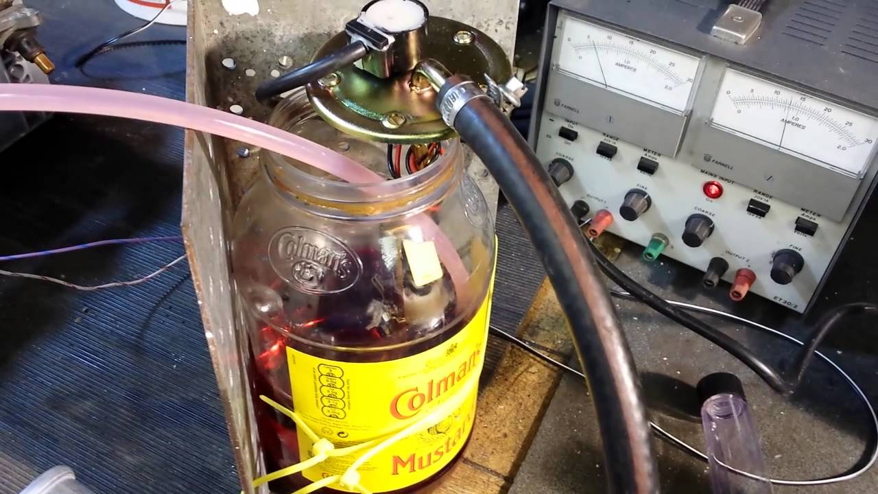 Rover V8 fuel injector clean & test