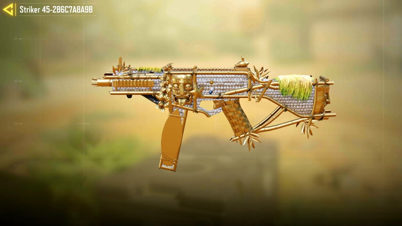 STRIKER 45: DIAMOND CAMO UNLOCKED, LET'S SEE TOGETHER THE MATCH IN WHICH I OBTAINED IT | COD MOBILE