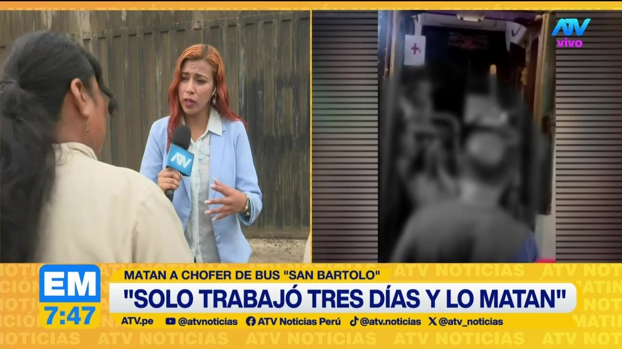 Sicarios matan a chofer de bus 'San Bartolo' por cobro de cupos: 