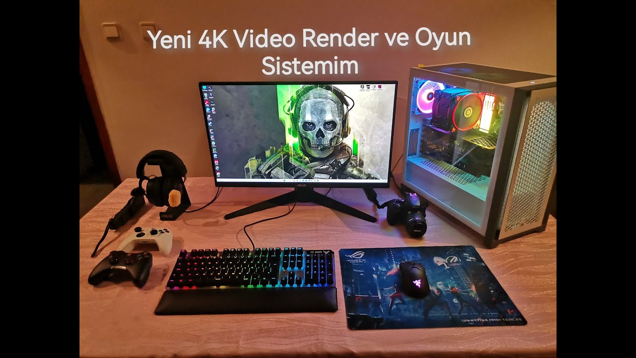 Yeni Video Render ve Oyun Bilgisayarım: i7 12700f 64 GB DDR5 RTX 3070ti