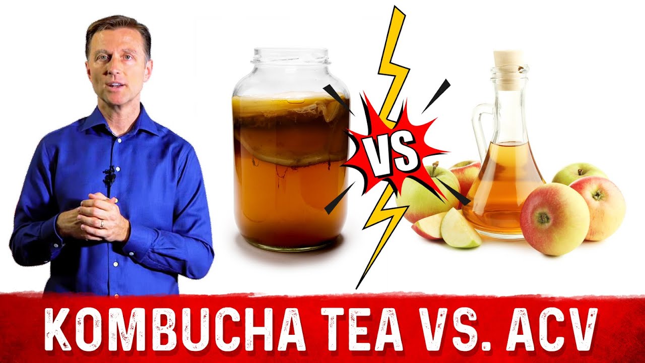 Kombucha Tea vs. Apple Cider Vinegar: Which is Better? &ndash; Dr. Berg on ACV Benefits