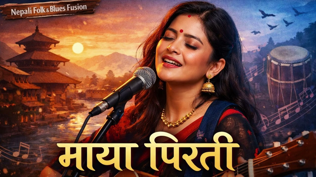 माया पिरती | Maayaa Piraati – Nepali Folk & Blues Fusion Song | Emotional love Song