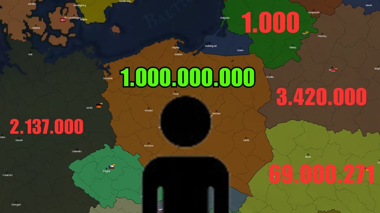 Robię 1 000 000 000 Polaków!  || Age of History II