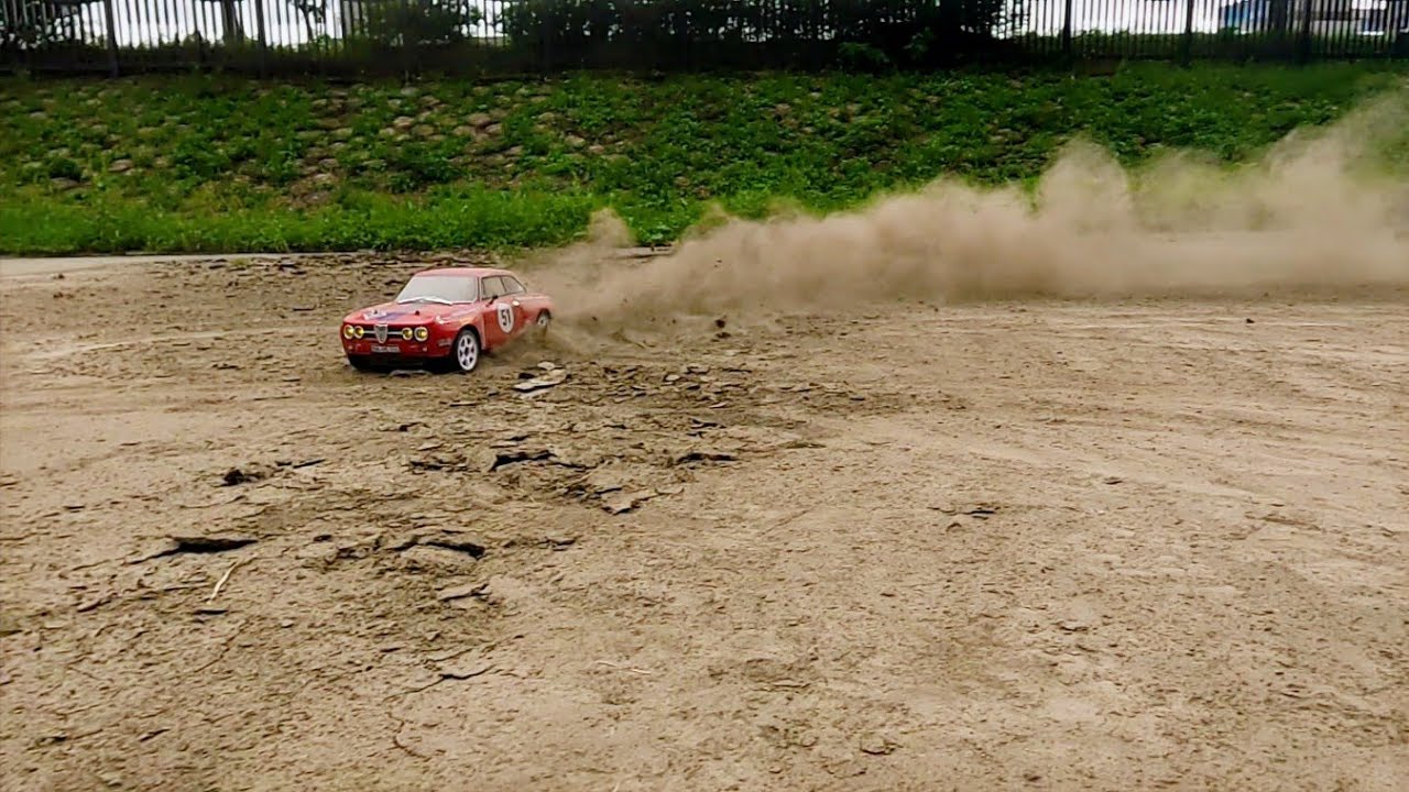Kyosho Fazer mk2: Convert from on-road to rally(1/10 Alfa Romeo 2000 GTAm Body)
