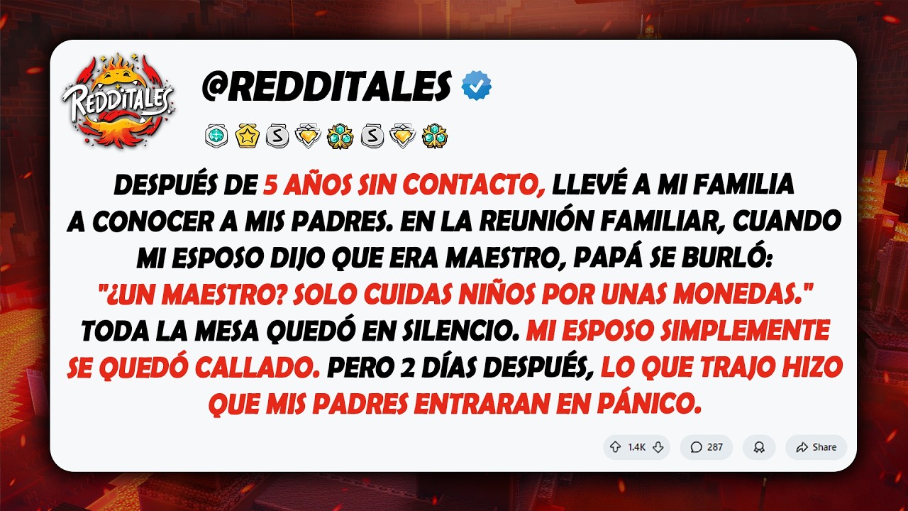 Mis padres humillaron a mi esposo en la cena por ser maestro. Todo el pueblo respondió por él...