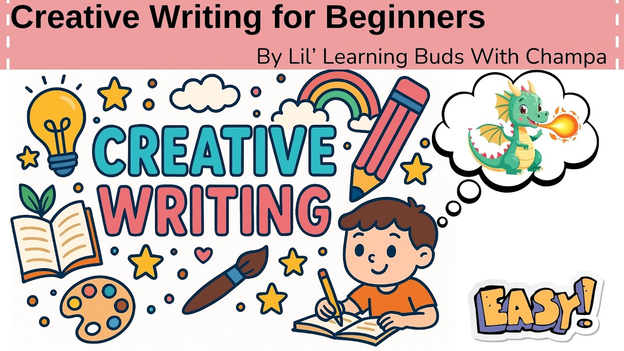 ✍️🏻 Creative Writing BASICS for Kids - Spark Their Imagination with 3 Simple Steps! #creativewriting