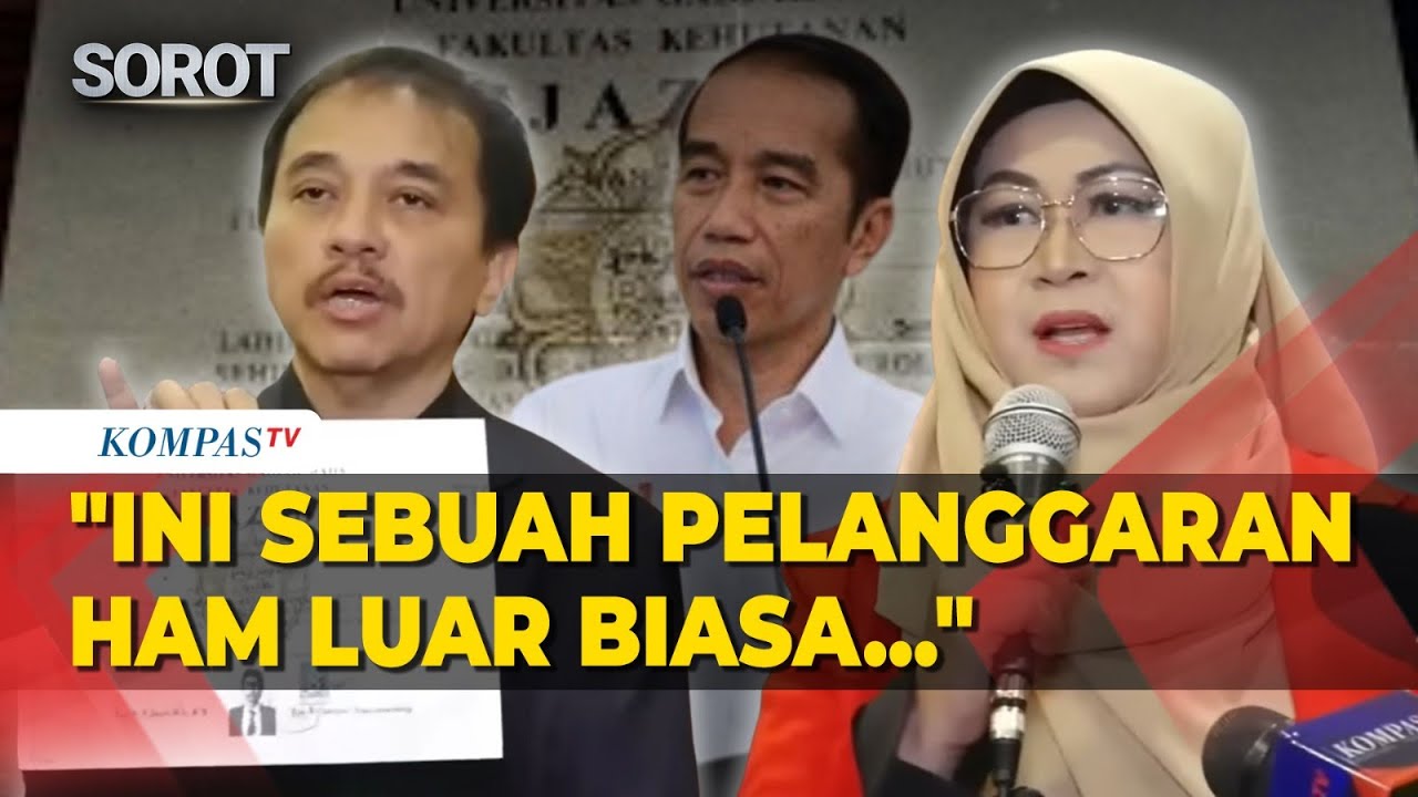 Roy Suryo Cs Tuding Proses Hukum Kasus Ijazah Jokowi Sebuah Pelanggaran HAM, Ini Alasannya