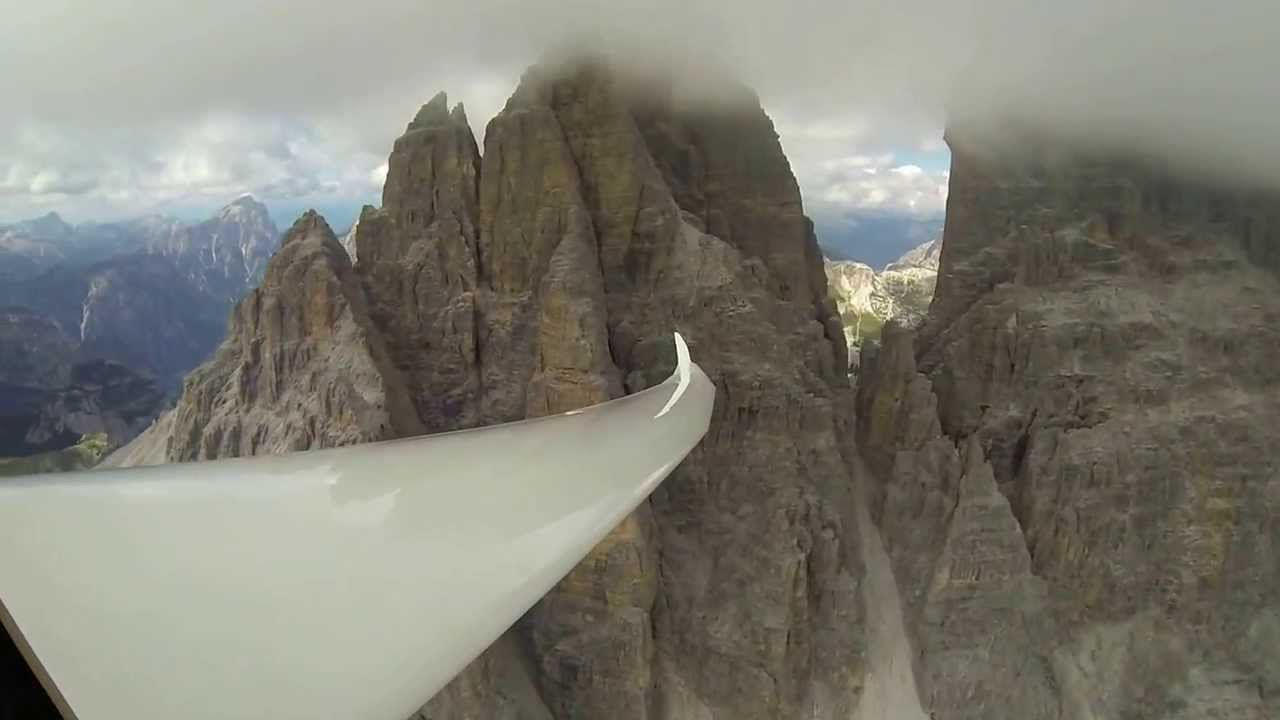 Le tre cime di Lavaredo - Volo a Vela - Dolomiti - 2013