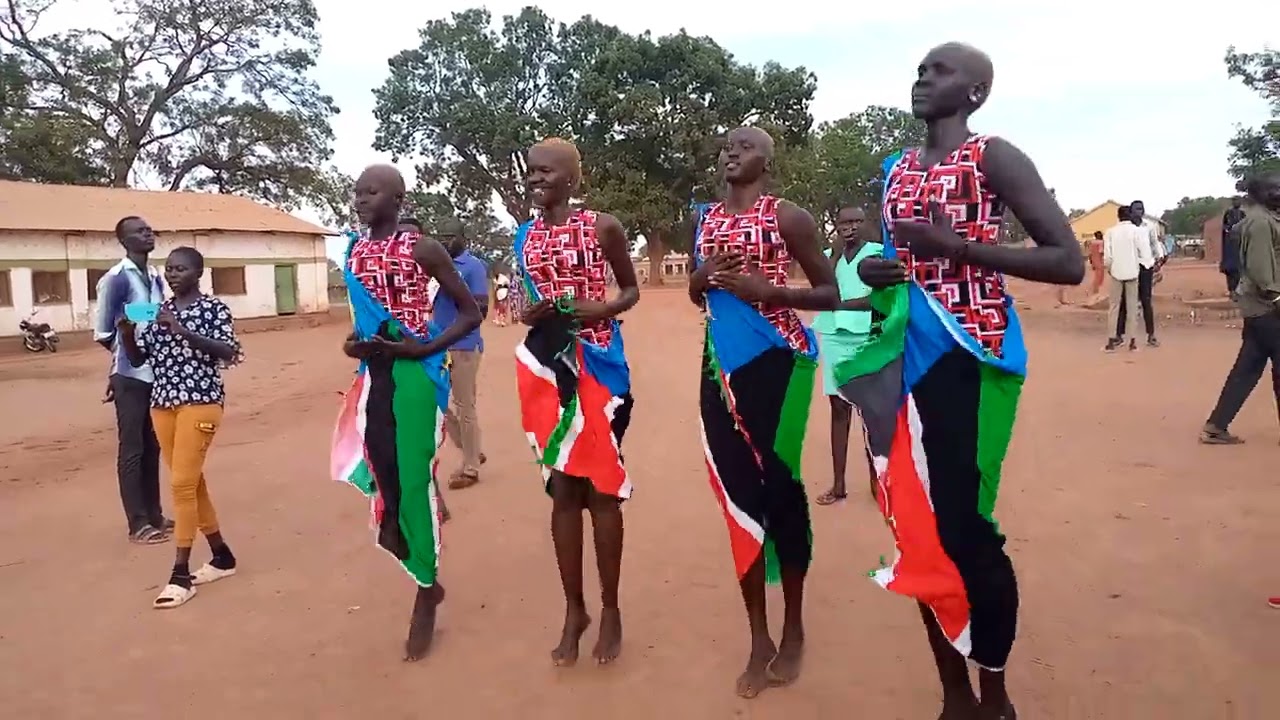 south Sudan cultural dancing yirol freedom square