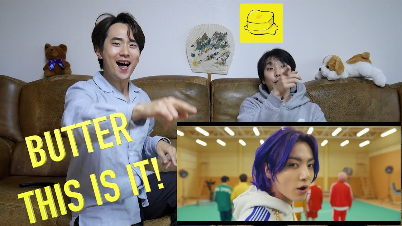 [ENG/KR] BTS ‘BUTTER’ Official MV Korean Army Reaction!!😆