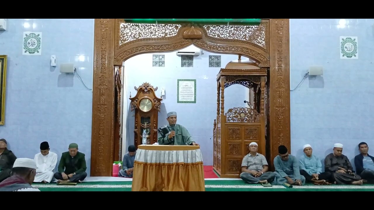 Ceramah Tarawih Mlm ke 5.. Ustadz Ulil Amri S.Pd.i Di Masjid Nurul Falah Jl.kamboja Panam Pku