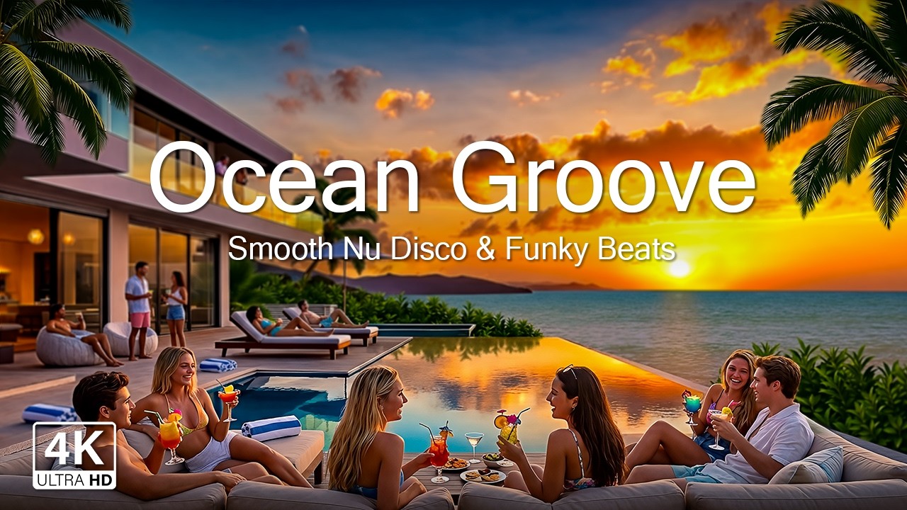 Luxury Nu-Disco & Funk Mix • Sunset Ocean Groove