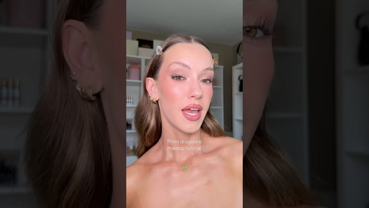 Prom drugstore makeup tutorial