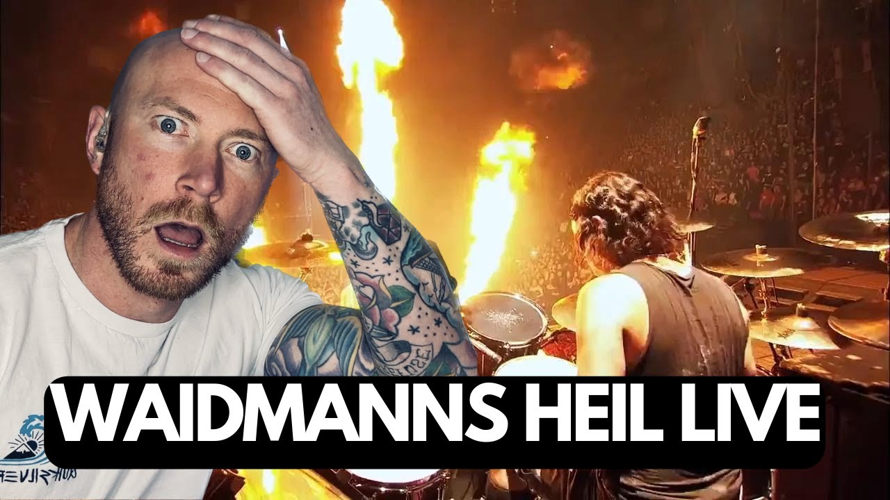 Drummer Reacts To - RAMMSTEIN - WAIDMANNS HEIL LIVE FIRST TIME HEARING