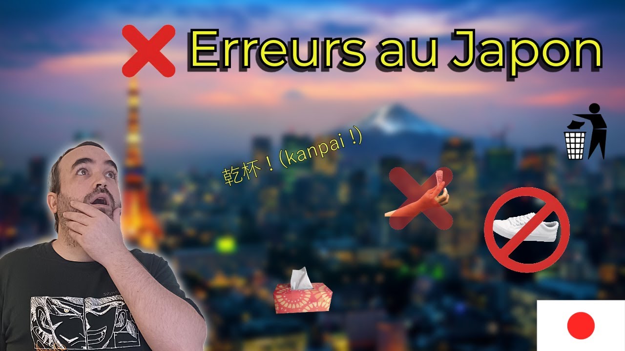 10 erreurs à ne surtout pas faire au Japon 🇯🇵