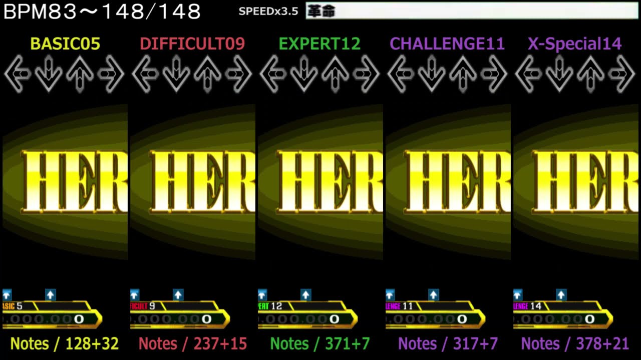 DDR / 革命 & 革命(X-Special) - SINGLE (DanceDanceRevolution X)