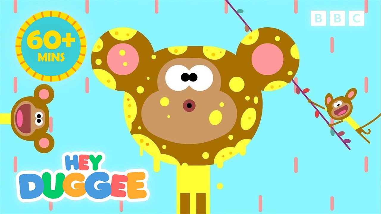 🔴LIVE: Naughty Monkey's SILLIEST Moments | Hey Duggee