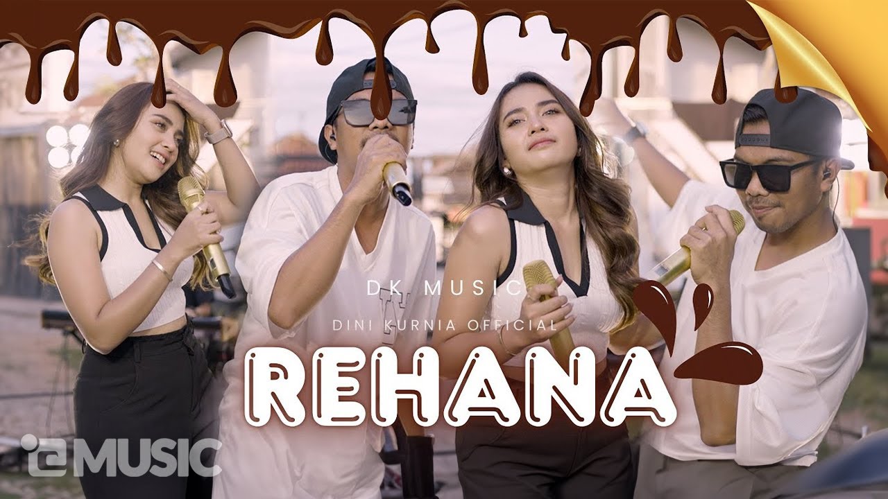 Dini Kurnia Feat. Mufly Key - REHANA (Official Music Video) || ADUH ADUH KARI SENG KUAT