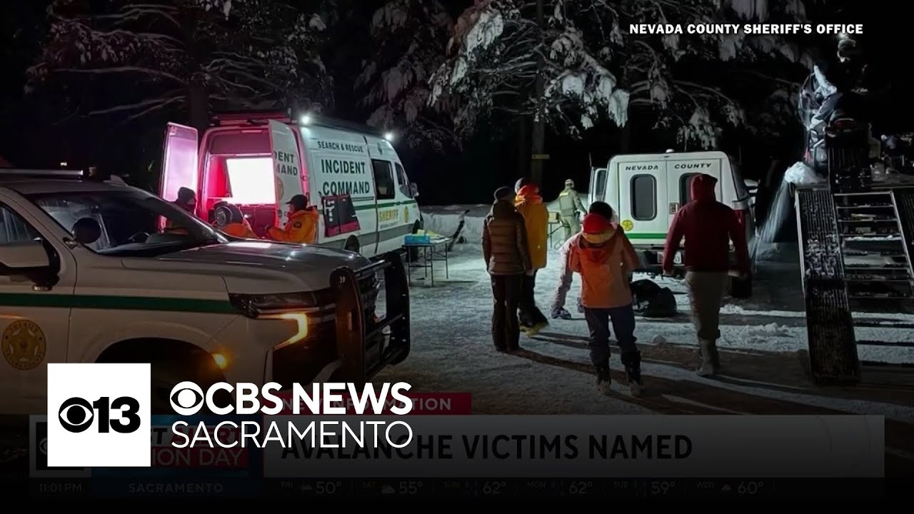 Some victims of Northern California avalanche near Lake Tahoe named