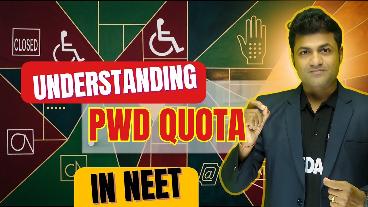 NEET PWD Quota FULL EXPLAINED: Disability Types, Rules, Certificate Guide | Must Watch for NEET 2026