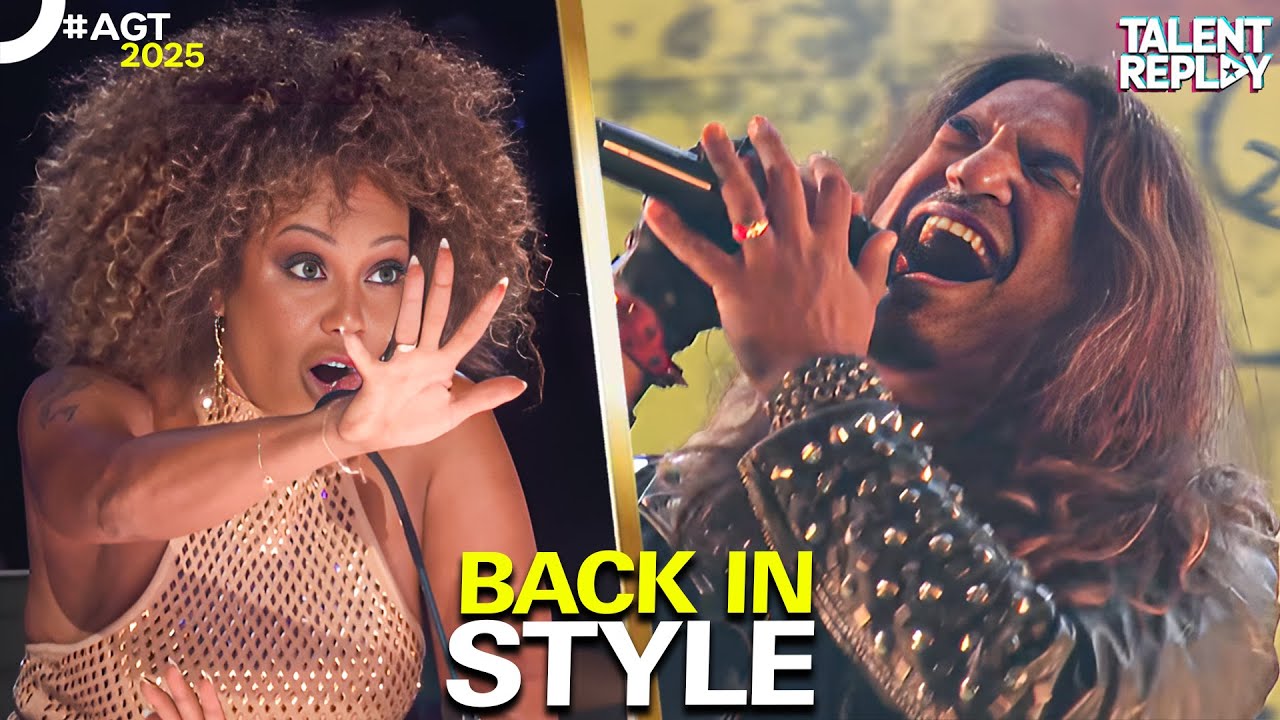 This Rock Band Brought 80s GLAM Back | AGT 2025