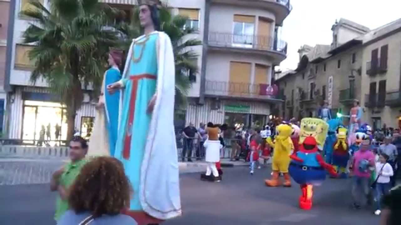 GIGANTES Y CABEZUDOS, Feria 2014 Alcalá la Real.