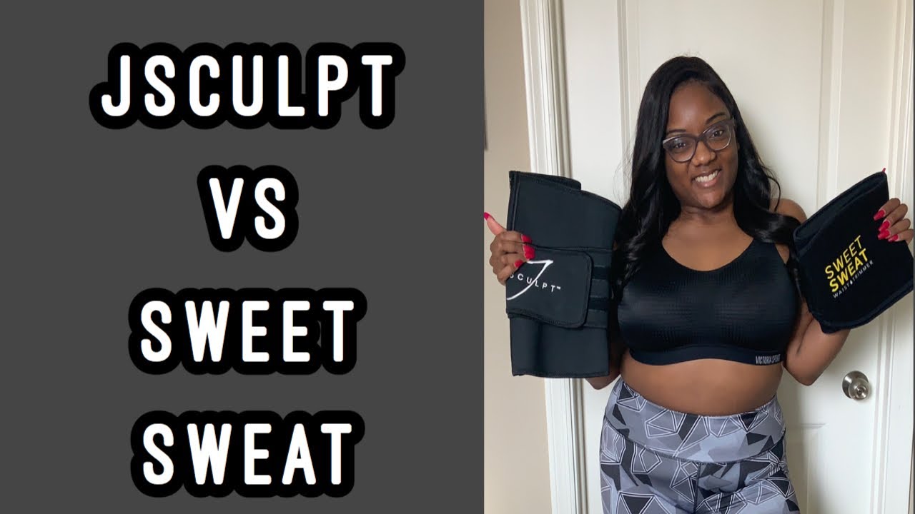 JSculpt VS Sweet Sweat | Fitness Belt Comparison Review Try On | JSculpt Review