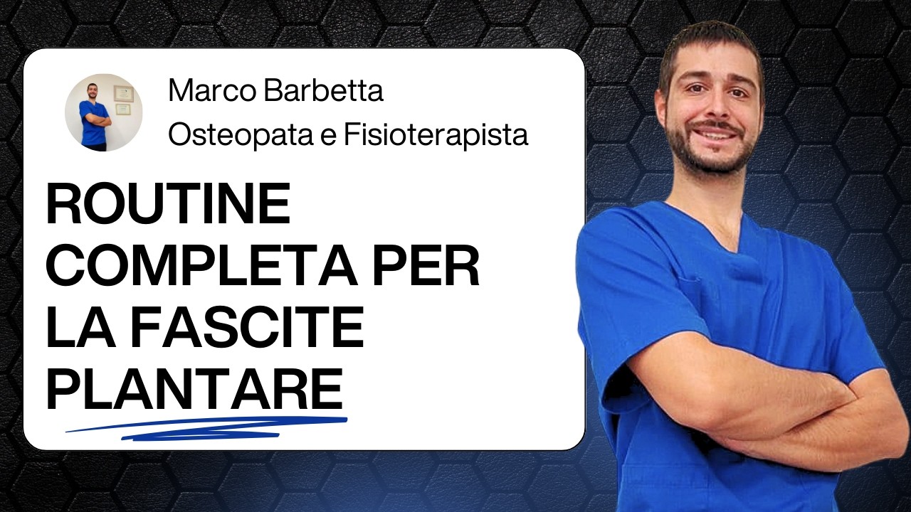 Dolore al Tallone? Routine Completa per la Fascite Plantare