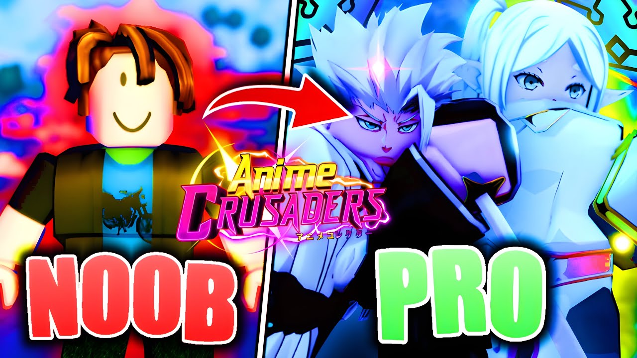 STARTING OVER & GETTING LUCKY! in Anime Crusaders [1] Noob To Pro (Roblox)