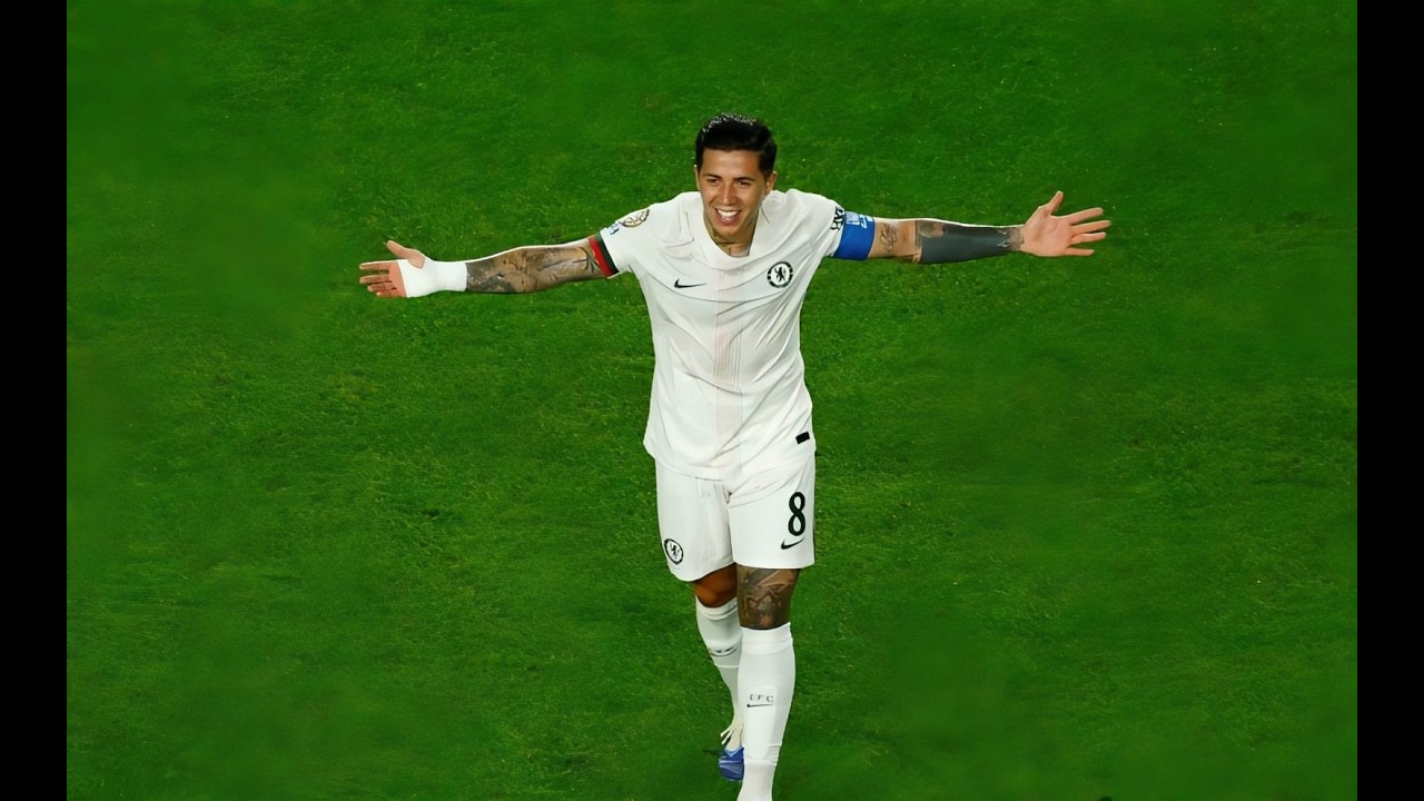 Enzo Fernandez masterclass vs PSG