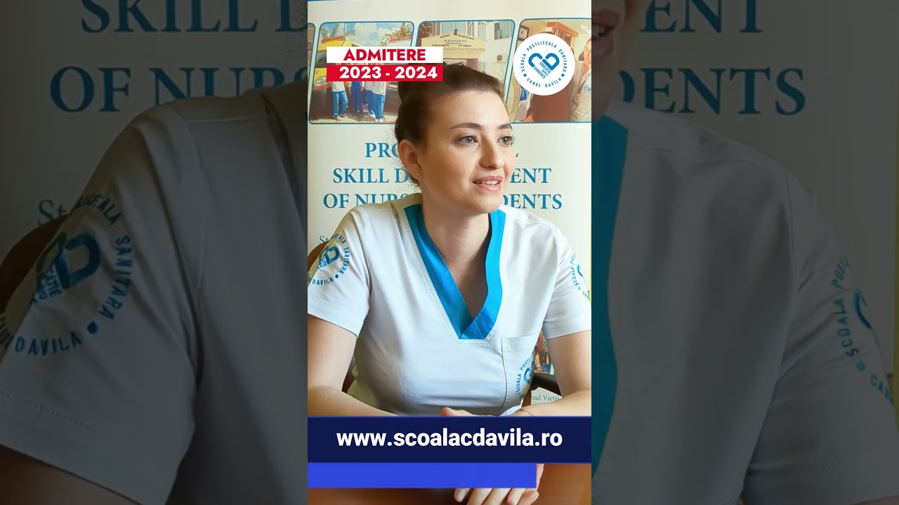 Alege profesia de ASISTENT MEDICAL cu Elena