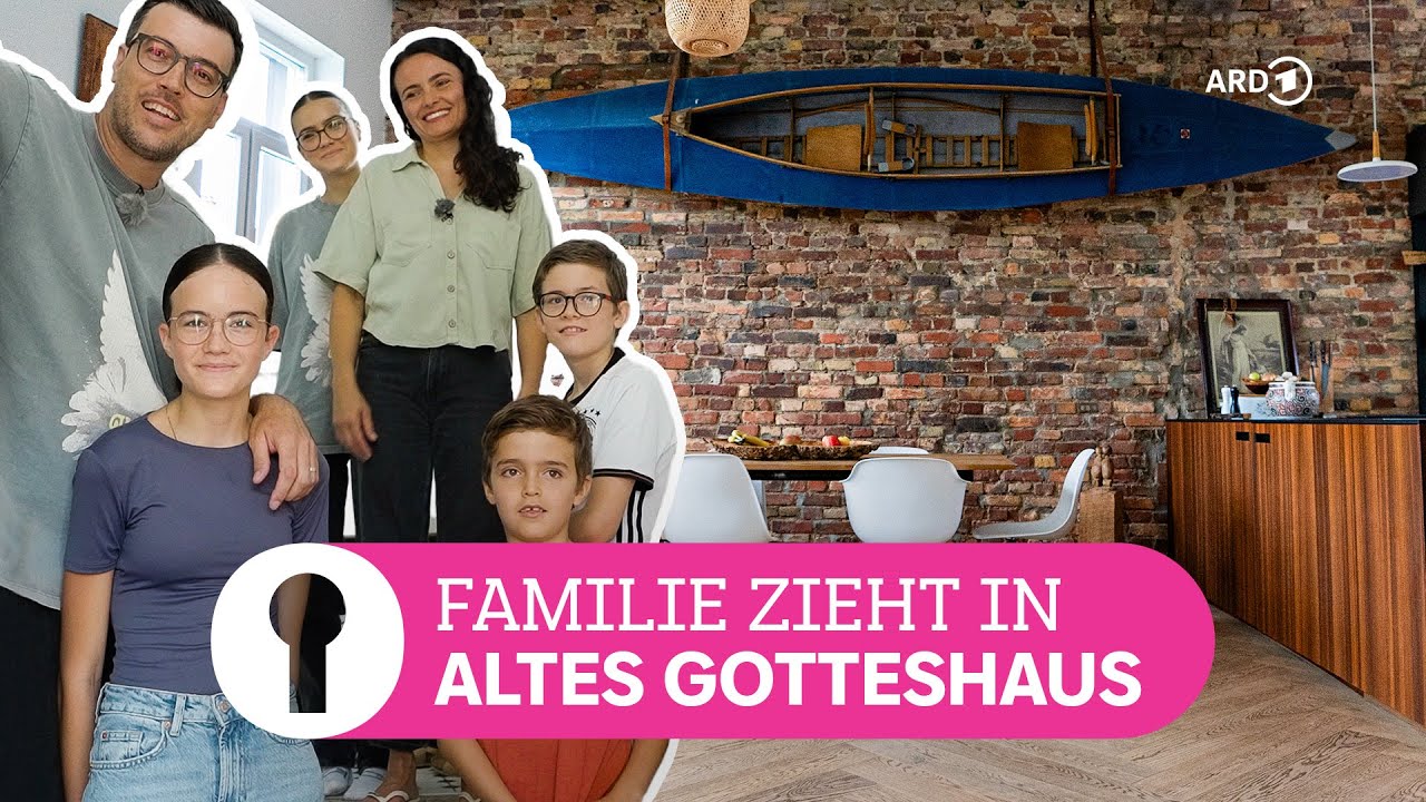DIY-Sanierung: Pastorenfamilie macht altes Gemeindehaus zu ihrem Zuhause | ARD Room Tour