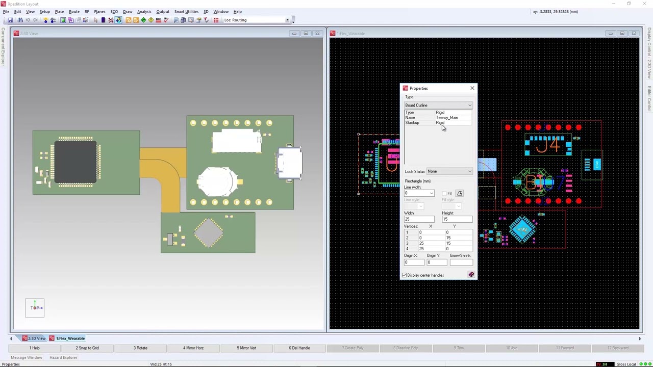 Rigid/Flex & Stackup Schemes in MCAD Collaboration