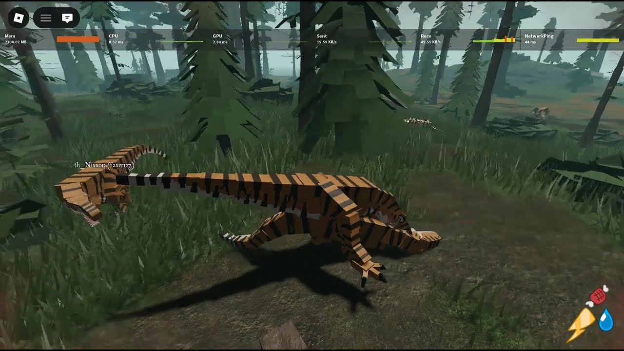 battel royal )roblox )mesozico