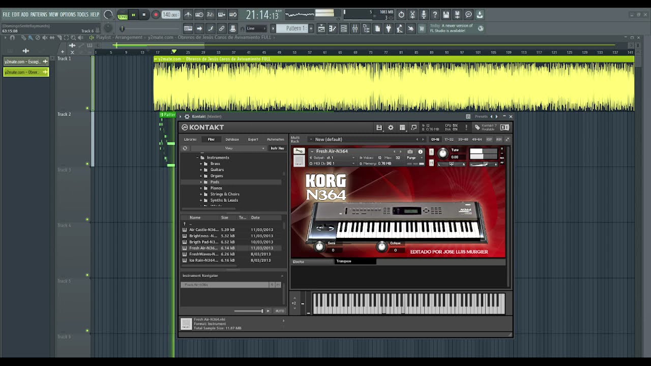 FRESH kORG N364 (Samples Gratis) Para (Kontakt 5) nki