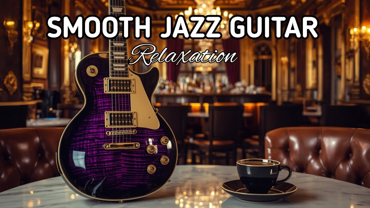 Smooth Jazz Guitar - Calm Background Music for Relaxation