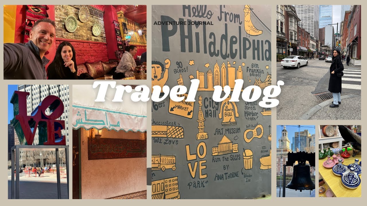 Discover Philadelphia with us | 🇲🇦 جربنا مطعم مغربي في امريكا